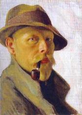 Н. В. Харитонов. Автопортрет. 1918–1919.